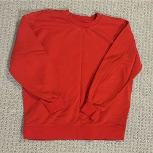 Lululemon oversized crew neck sweatshirt